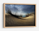 Vista al océano desde las dunas de arena - Wim Schuurmans | Cuadro decorativo de Canvas Lab