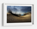 Vista al océano desde las dunas de arena - Wim Schuurmans | Cuadro decorativo de Canvas Lab