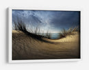 Vista al océano desde las dunas de arena - Wim Schuurmans | Cuadro decorativo de Canvas Lab
