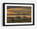 Atardecer con elefante africano - Amnon Eichelberg | Cuadro decorativo de Canvas Lab