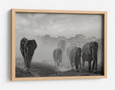 Elefantes en el polvo - Mathilde Guillemot | Cuadro decorativo de Canvas Lab
