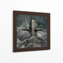 Submarino soviético emergiendo a la superficie - Dmitry Frizel | Cuadro decorativo de Canvas Lab