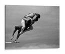 Un abrazo apasionado por el buceo - Tatyana Druz | Cuadro decorativo de Canvas Lab