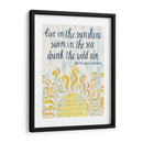 Palabras Del Día Soleado I - Grace Popp | Cuadro decorativo de Canvas Lab