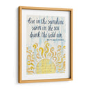 Palabras Del Día Soleado I - Grace Popp | Cuadro decorativo de Canvas Lab