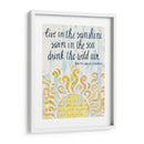 Palabras Del Día Soleado I - Grace Popp | Cuadro decorativo de Canvas Lab