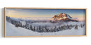 La montaña dorada sobre las nubes - Tomas Sereda | Cuadro decorativo de Canvas Lab