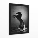 La sombra del caballo de ajedrez - Victoria Glinka | Cuadro decorativo de Canvas Lab