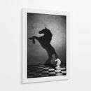 La sombra del caballo de ajedrez - Victoria Glinka | Cuadro decorativo de Canvas Lab