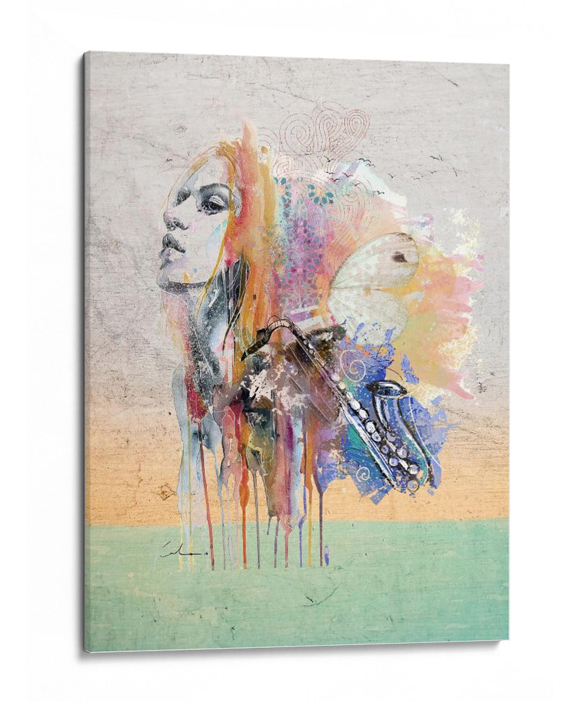 Música con epifanía visual - Pelin Atilla | Cuadro decorativo de Canvas Lab