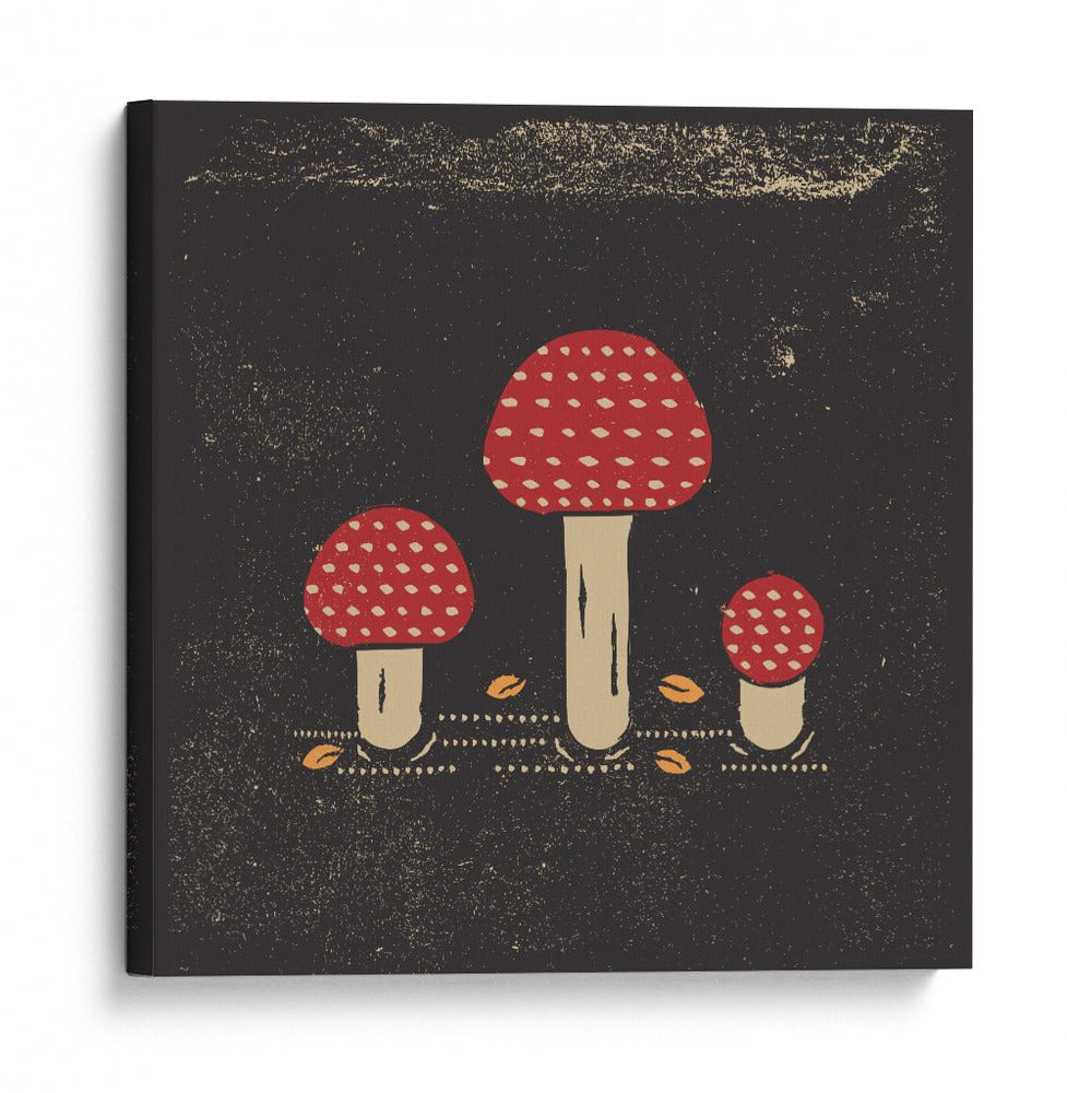 Hongos nocturnos - Vision Grasp Art | Cuadro decorativo de Canvas Lab