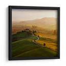 Carretera sinuosa de la Toscana - Jarek Pawlak | Cuadro decorativo de Canvas Lab