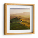 Carretera sinuosa de la Toscana - Jarek Pawlak | Cuadro decorativo de Canvas Lab
