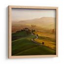 Carretera sinuosa de la Toscana - Jarek Pawlak | Cuadro decorativo de Canvas Lab