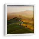 Carretera sinuosa de la Toscana - Jarek Pawlak | Cuadro decorativo de Canvas Lab