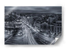 Luces de la ciudad de Madrid - Javier de la | Cuadro decorativo de Canvas Lab