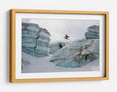 Esquiador saltando sobre el glaciar - Tristan Shu | Cuadro decorativo de Canvas Lab