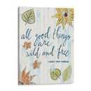 Palabras Soleadas Del Día Iv - Grace Popp | Cuadro decorativo de Canvas Lab