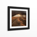 Relámpago sobre un campo de heno - Nicolas Schumacher | Cuadro decorativo de Canvas Lab