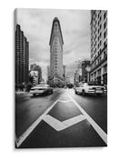 Movimiento icónico de Flatiron City - Javier de la | Cuadro decorativo de Canvas Lab