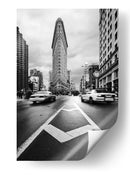 Movimiento icónico de Flatiron City - Javier de la | Cuadro decorativo de Canvas Lab