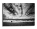 El surfista solitario y el vasto cielo - Lorenzo Grifantini | Cuadro decorativo de Canvas Lab