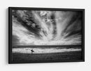 El surfista solitario y el vasto cielo - Lorenzo Grifantini | Cuadro decorativo de Canvas Lab