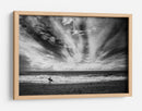 El surfista solitario y el vasto cielo - Lorenzo Grifantini | Cuadro decorativo de Canvas Lab