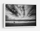El surfista solitario y el vasto cielo - Lorenzo Grifantini | Cuadro decorativo de Canvas Lab