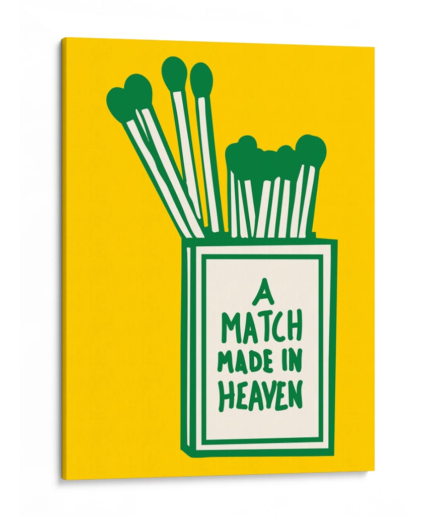 A Match Made in Heaven II - Andreas Magnusson | Cuadro decorativo de Canvas Lab