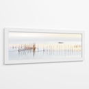 Aguas tranquilas y barco borroso - Juan Luis Duran | Cuadro decorativo de Canvas Lab