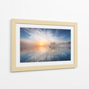 Amanecer brumoso sobre el lago - Martin Lutz | Cuadro decorativo de Canvas Lab
