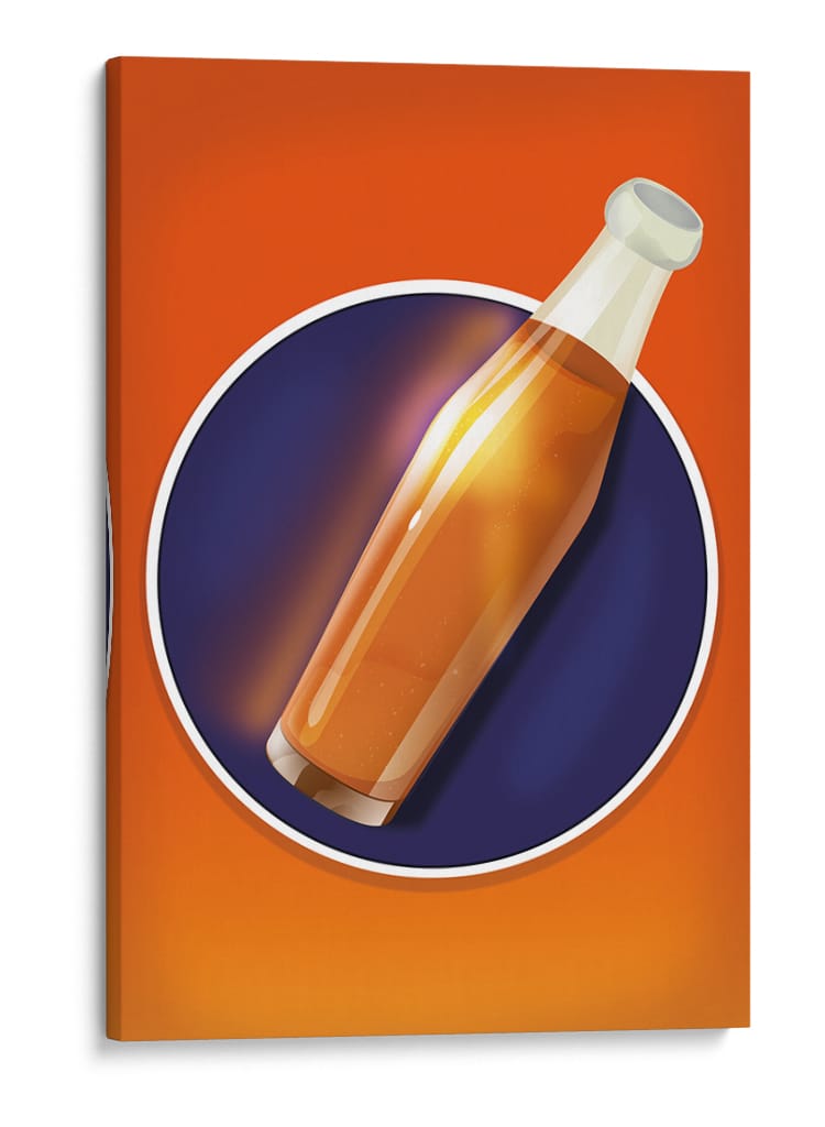 Anuncio de refresco - Nicholas | Cuadro decorativo de Canvas Lab