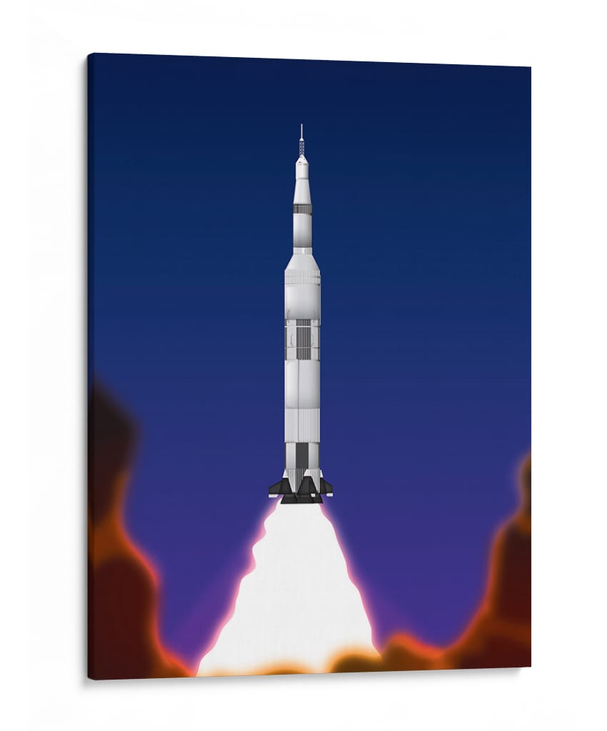 Apolo Saturno V - Nicholas | Cuadro decorativo de Canvas Lab