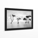 Árboles de agua serenos - Steven Fudge | Cuadro decorativo de Canvas Lab