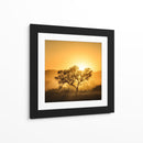 Árbol de la hora dorada - Piet Flour | Cuadro decorativo de Canvas Lab