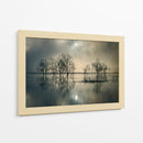Árboles brumosos iluminados por la luna - joanne_flj | Cuadro decorativo de Canvas Lab