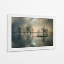 Árboles brumosos iluminados por la luna - joanne_flj | Cuadro decorativo de Canvas Lab