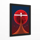 Arte espacial de Marte - Nicholas | Cuadro decorativo de Canvas Lab