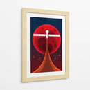 Arte espacial de Marte - Nicholas | Cuadro decorativo de Canvas Lab