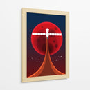 Arte espacial de Marte - Nicholas | Cuadro decorativo de Canvas Lab