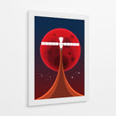 Arte espacial de Marte - Nicholas | Cuadro decorativo de Canvas Lab