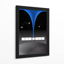 Arte espacial retro - Nicholas | Cuadro decorativo de Canvas Lab