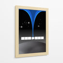 Arte espacial retro - Nicholas | Cuadro decorativo de Canvas Lab