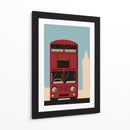 Autobús de Londres - Nicholas | Cuadro decorativo de Canvas Lab