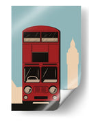 Autobús de Londres - Nicholas | Cuadro decorativo de Canvas Lab