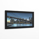 Atardecer en el puente de Brooklyn - Michael Jurek | Cuadro decorativo de Canvas Lab