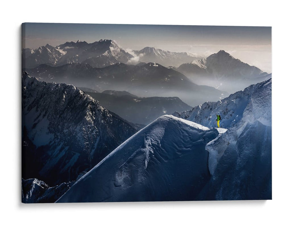 Aventura invernal en la montaña - Sandi Bertoncelj | Cuadro decorativo de Canvas Lab