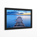 Atardecer tranquilo en el muelle - Srecko Jubic | Cuadro decorativo de Canvas Lab