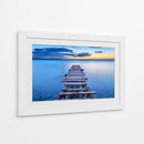 Atardecer tranquilo en el muelle - Srecko Jubic | Cuadro decorativo de Canvas Lab
